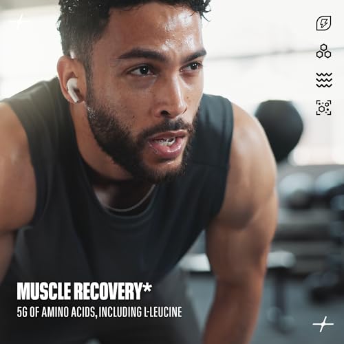 C4 Energy + Aminos Powder for Muscle Recovery, Fruit Punch, 30 Servings | 100mg natural caffeine, 5g BCAAs & EAAs plus electrolytes for energy, recovery and hydration. - image 6