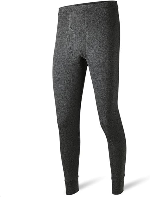 SBMY Men's Pure Cotton Thermal Underwear Pants, Elastic Cotton Antibacterial Thermal Underwear for Men