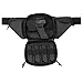 FRTKK Concealed Carry Pistol Pouch Ultimate Fanny Pack Holster Fits 1911, Glock, H&K, Ruger, S&W M&P Shield, Taurus, Sig Sauer, Springfield, Beretta, Kimber, Walther, and More (Black)