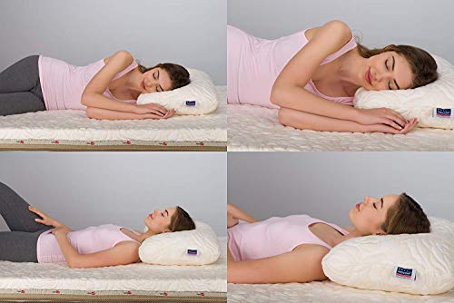 Visco Love Procomf Luxury Duofit Supersoft(Latex) & Memory Foam Adjustable Two-Sided Pillow #TOP5