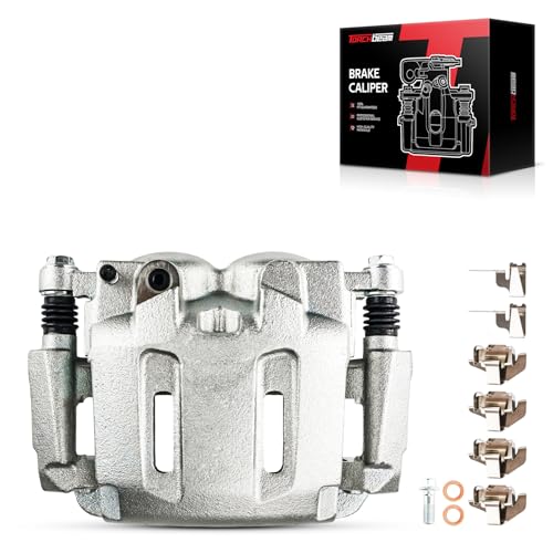 Image of Torchbeam Front Brake Caliper Left for Ford 2005-2012 F-250 Super Duty, Ford 2005-2012 F-350 Super Duty, Front Left Caliper Replace # 18B5023
