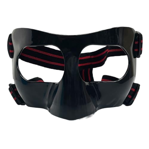 GLANSI Sports Training maskss, Basketball Face Shield, Adjustable Sport Face Shield, Broken Nose Face Guard for Football, Face Masque Guard for Adults and Teenagers, Suitable for Men and Women