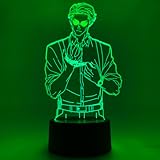 Otaku Lamps Jujutsu Kaisen - Kento Nanami (Shibuya) Anime Night Light, 16 Color RGB LED – Gift for Otaku