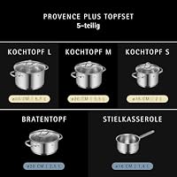 WMF Provence Plus Cromargan Pot Set, Silver, 5-Piece — image 3