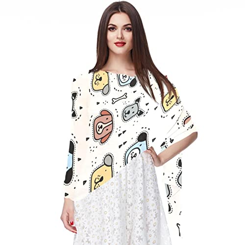 Foulard en mousseline de soie avec motif palmier, le cadeau idéal pour femme
