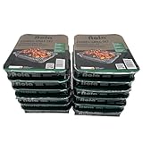 KM Firemaker – Lot de 12 barbecues jetables avec 450 g de charbon de bois et papier allume feu – Prêts à l’emploi pour pique nique, camping, grillades – Réf. 365