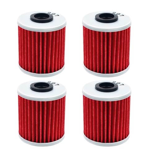 Filtre à huile pour KX250 et KX450F : pack de 4 cartouches de filtration moteur
