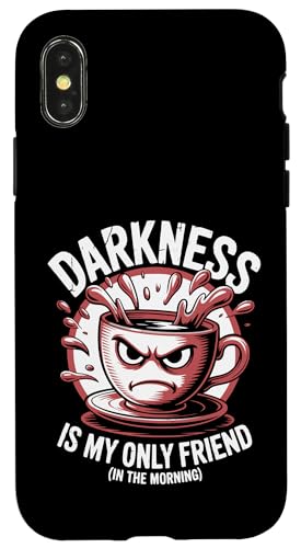 �ʔ������[�j���O�R�[�q�[���[�h�f�U�C���B �X�}�z�P�[�X iPhone X/XS �p
