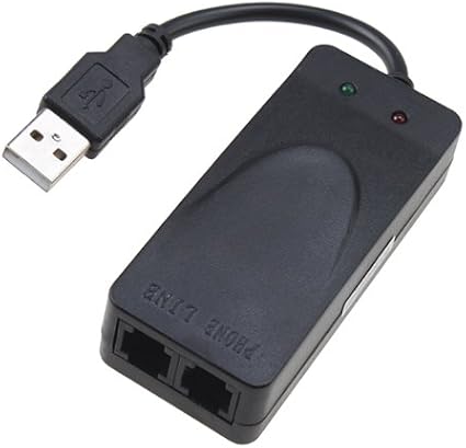 Amazon Agptek External Usb2 0 Fax Modemファックスモデム アナログ デュアルポート In Out端子付き 56k V 92 V 90 Cx Win7rj11 Agptek モデム 通販