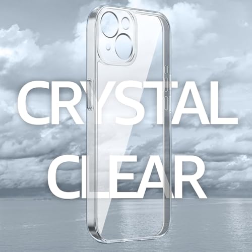 Image of Jkobi Back Cover for Realme 14 Pro Lite (Silicone Clear Shockproof Case with Camera Protection | Soft and Flexible | Transparent)