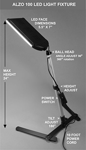 Alzo 100 Led Table Top Platform Light Kit - Shooting Table For Product Photography #TOP2