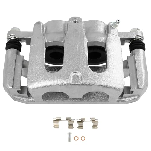 Image of SCITOO 18B5214 Front Left Disc Brake Caliper w /Bracket Fit For Ford For Explorer 2011-2019,For Ford For Taurus 2010-2019,For Lincoln For MKS 2009-2012,For Lincoln For MKT 2010-2019, Double Pistons