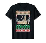London Christmas Ugly Sweater Big-Ben Holiday...