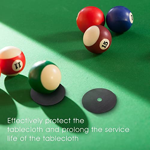 30 Pieces Pool Table Marker Dots, Billiard Point Stickern Snooker Spot Billiard Spot Stickers White Ball Locator Billiard Accessories Pool Ball Position Marker Stickers For Billiards Practice #TOP5