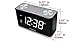 iTOMA Bluetooth Clock Radio, 1.4” White LED Display Alarm Clock, FM Radio, Dual Alarm, Cell Phone USB Charge Port, Night Light, Auto & Manual Dimmer, Snooze, Sleep Timer CKS507