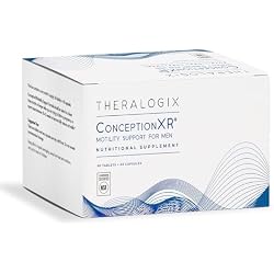 Theralogix ConceptionXR Motility Support – Men's Fertility, NSF Certified | Promotes sperm shape, function & movement for men planning a family.*