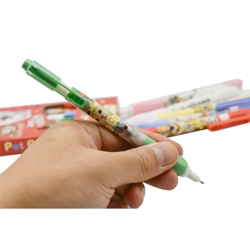 Set de 24 bolígrafos retractiles Maydahui con tinta negra miniatura 6