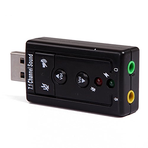 7.1 Channel USB External Sound Card Audio Adapter