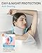 Artelse Ice Silk Neck Brace - Soft, Breathable Cervical Collar for Pain Relief & Posture Correction - Anti-Snoring Support for Comfortable Sleep - Ideal for Office Workers