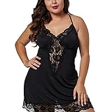 ❥Damen Transparente Reizwäsche Dessous-Sets Negligee Nachtkleid Nachthemd Lingerie Reizwäsche Set Sleepwear Kleid Dessous Damen Spitze Dessous Set One-Piece Reizwäsche Rückenfrei Nachtwäsche Damen Satin Nachthemd Negligee Babydoll Spitze Dessous Lingerie Nachtwäsche V Ausschnitt Spaghetti Träger Kleid mit G-String Sleepwear Damen Spitze Dessous Strapsen Reizwäsche Body Lingerie Body Wäsche Neckholder Unterwäsche Tiefer V-Ausschnitt Negligee Damen Rückenfrei Bodysuit Spitze Bodys Dessous Strappy