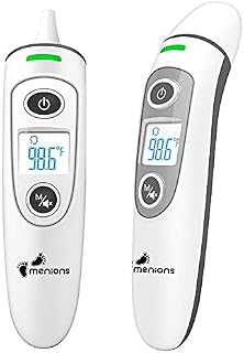 Infrared Body Thermometer Baby - Digital Health Thermometer for Kids/Adults Ear thermometers, Forehead Thermometer Children, Thermometer Newborn, Objects and Ambient, Instant Reading, Fever Warning