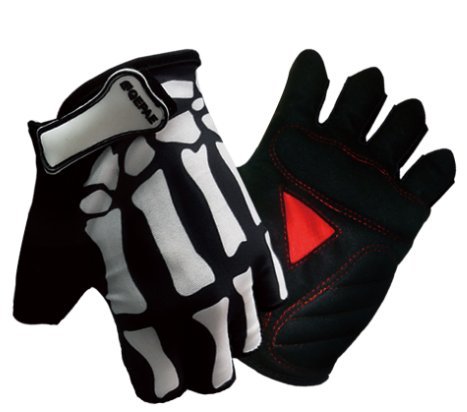 QEPAE Guanti da ciclismo sportivi a mezza dita, guanti 045 (XXL)