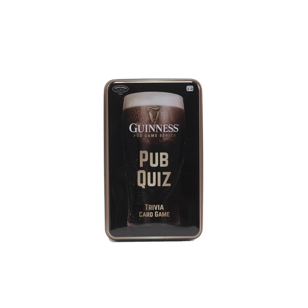 Front Porch Classics | Guinness Pub Game Series - Pub Quiz Trivia Card Game