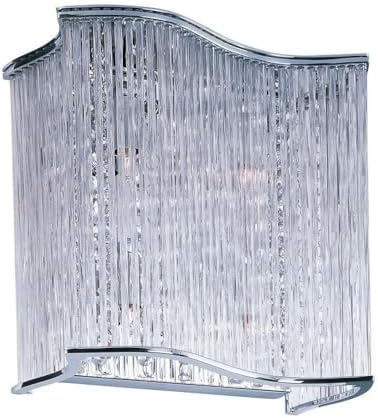 Maxim 39709CLPC Swizzle Wall Sconce 4-Light 100 Total Watts, Polished Chrome