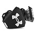 Under Armour Football Helmet Visor Clips with Logo, Black/White