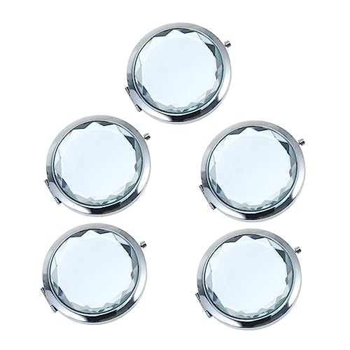 Miroir de voyage extérieur compact pour retouches nomades