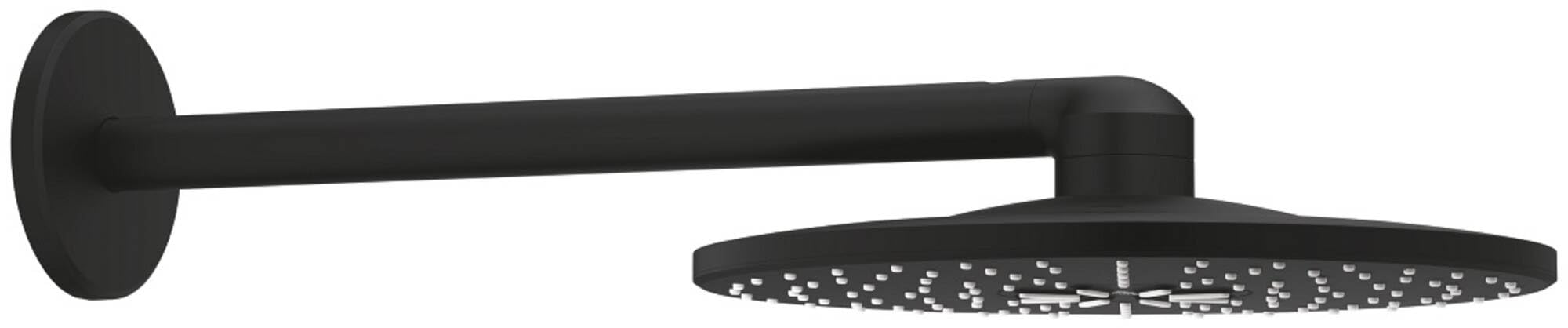 Grohe Rainshower Smartactive 310 Tepe Duşu Seti 430 Mm, 2 Akışlı Phantom Black - 22123KF0