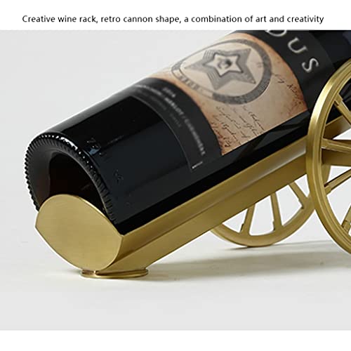 Soporte para botellas de vino de latón hecho a mano miniatura 5