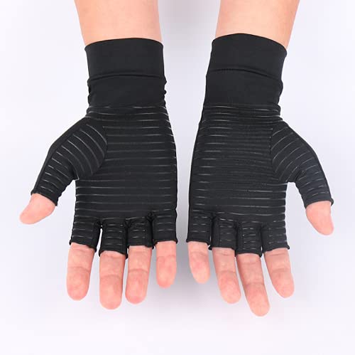 VITTO Paire de gants anti-arthrite - Offrent chaleur et compression en cuivre pour aider à augmenter la circulation sanguine, réduire la douleur et favoriser la guérison