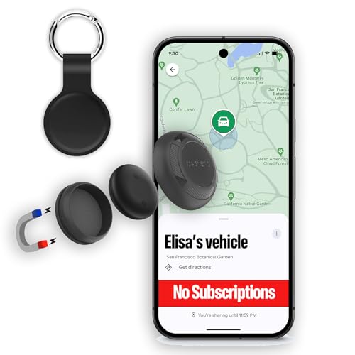 Magnetic Hidden GPS Tracker for Vehicles – 365 Days Battery Life, No Subscription, Car Tracker...