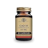 Envase de 30 cápsulas vegetales de 60 mg con coenzima Q10