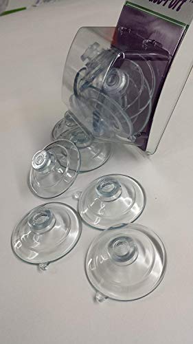 JL Safety Suction Cup Medium 1.75 - Fits EZ Pass-Port Holder Clip and for General use. Industrial Grade & Made in USA