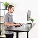VIVO Black 60 x 24 inch Universal Solid One-Piece Table Top for Standard and Sit to Stand Height Adjustable Home and Office Desk Frames, DESK-TOP60B