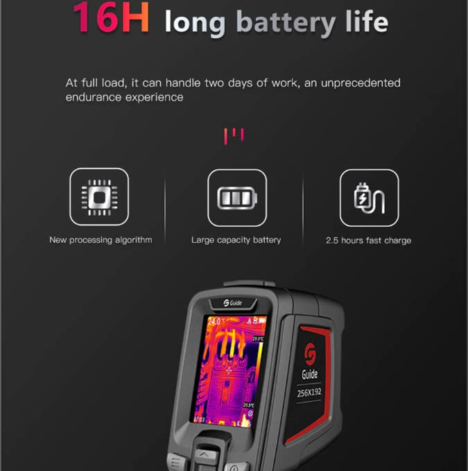 PC210 Thermal Camera 256x192 Infrared Module Thermal Imager PC Projection Analysis IR Temperature Inspection Repair