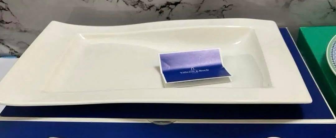 ビレロイ&ボッホ ニューウェーブプレミアム VILLEROY&BOCH 角皿×4