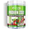 Gaspari Nutrition Greens and Reds: Organic Superfood Powder, Immune Support, Probiotics and Fiber, Vegan and Non-GMO (30 Servings, Natural Fruity)