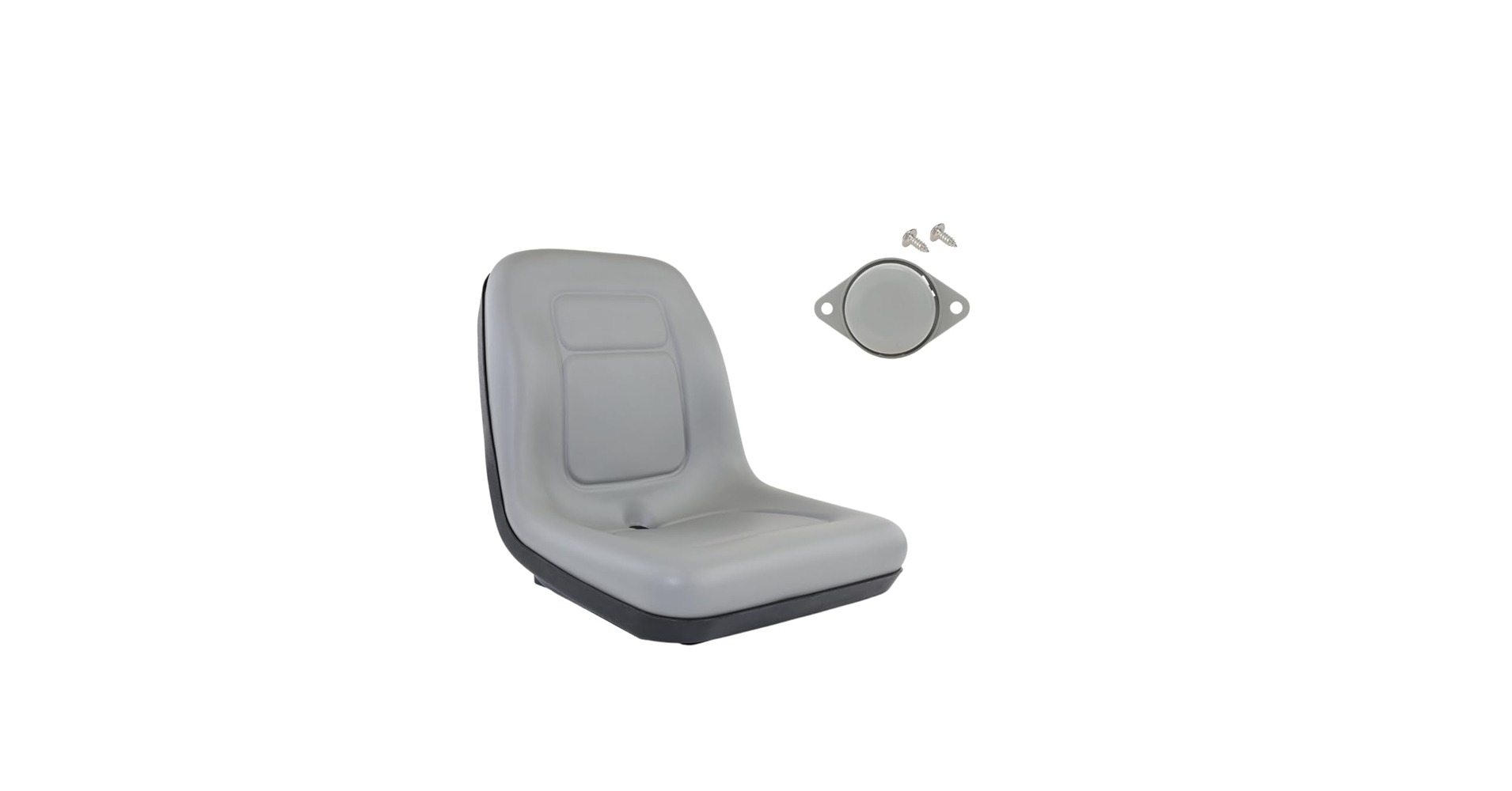 Amazon.com : Zbox Gray Riding Mower Seat Assembly Kit For