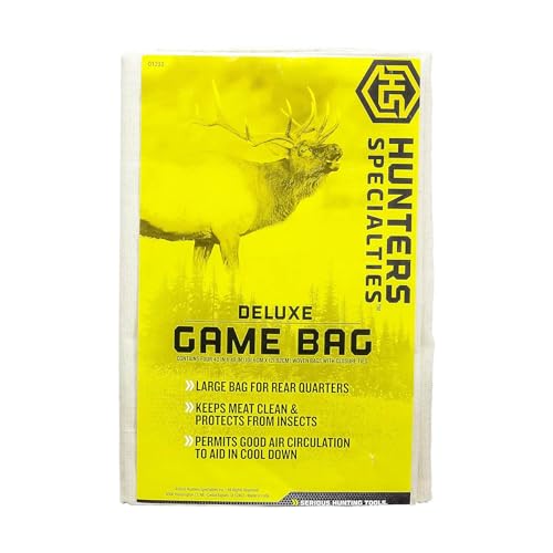 Sac de jeu de pansement Hunters Specialties évite la saleté du gibier