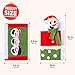 JOYIN 3 Pieces Snowman Fridge Door Handle Covers Appliance Fits Standard Size Kitchen Refrigerator Microwave Oven Or Dishwasher, Xmas Indoor Decor, Party Favor Supplies, Washable Holiday Door Decor.