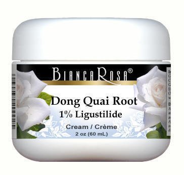 Dong Quai (Chinese Angelica) Root Extract - 1% Ligustilide - Cream (2 Oz, Zin: 513378) - 3 Pack #TOP2