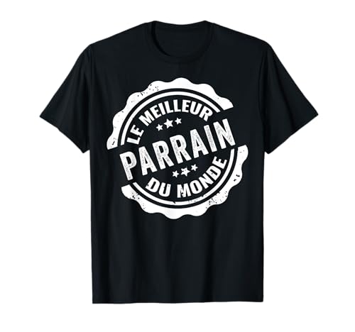 Le t-shirt Meilleur parrain du monde pour un parrain
