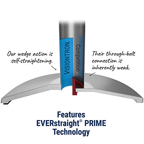 Visiontron Prime 10' Longo Suporte de Cinto Retrátil Resistente Às Intempéries Ao Ar Livre 2 Pk, 40