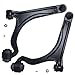 Detroit Axle - Pair (2) Front Lower Control Arms w/Ball Joints for 2004 2005 2006 2007 2008 Chrysler Pacifica