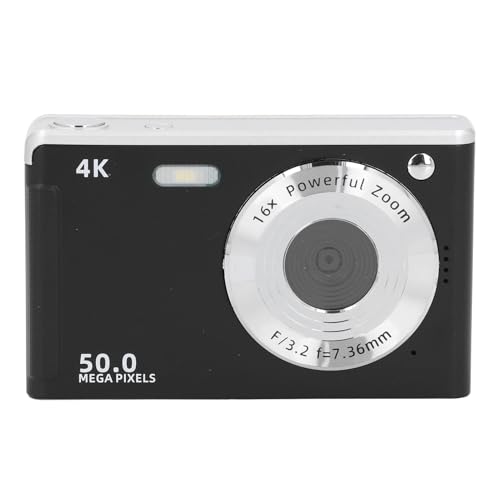 Cámara digital DSLR 50MP 4K con zoom 16X y luz auxiliar miniatura 1