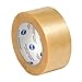 Box Partners 2" x 110 yd Natural Rubber Clear Carton Sealing Tape PVC 2.Mil, (T902530)