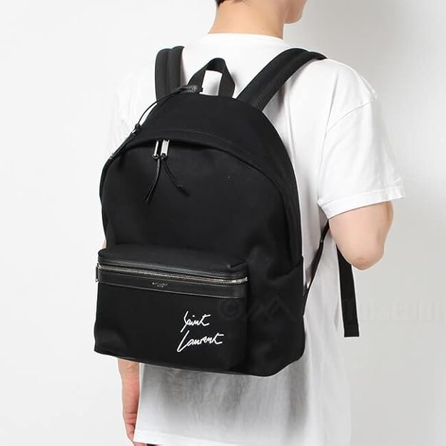 r68【美品】サンローラン　ハンティングロックサック　ブラック　リュックA4可. r68【美品】サンローラン ハンティングロックサック ブラック リュック